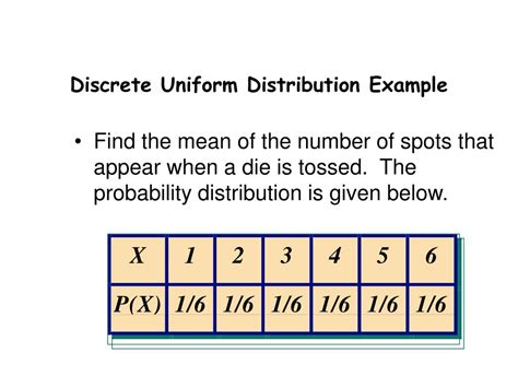 uniform distribution examples and solutions